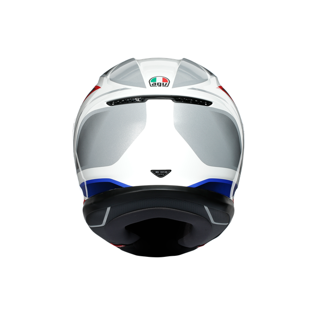 Шлем  AGV  K6 HYPHEN WHITE/RED/BLUE