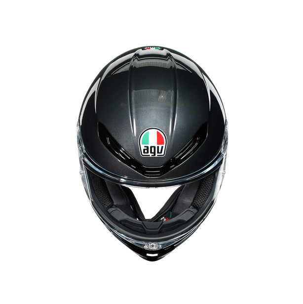Шлем  AGV  K6 MINIMAL GUNMET/BLACK/YELLOW FL