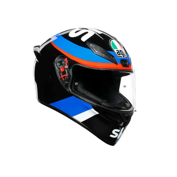 Шлем  AGV  K1 VR46 SKY RACING TEAM BLACK/RED