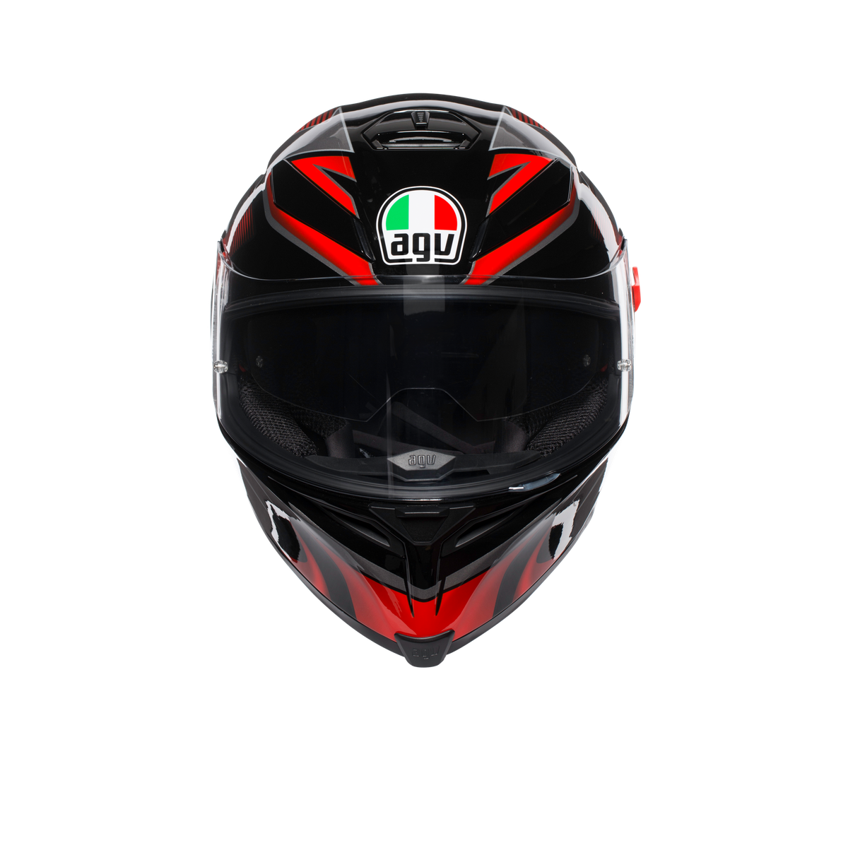 Шлем  AGV  K-5 S HURRICANE 2.0 BLACK/RED