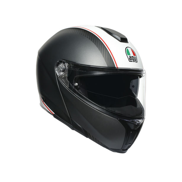 Шлем  AGV  SPORTMODULAR COVER MATT GUNMETAL/WHITE