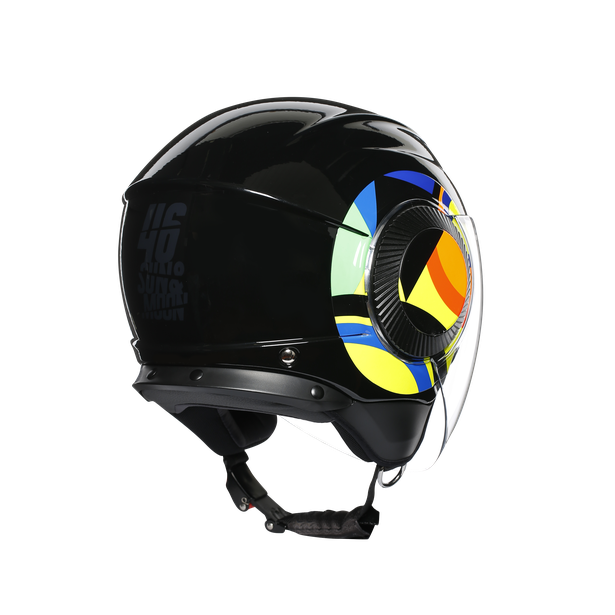 Шлем  AGV  ORBYT SUN&MOON 46 BLACK