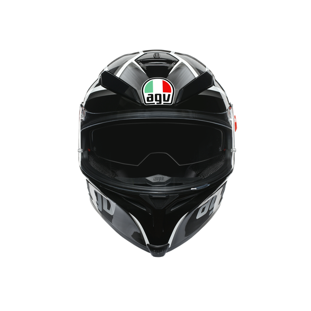 Шлем  AGV  K5 S TEMPEST BLACK/SILVER