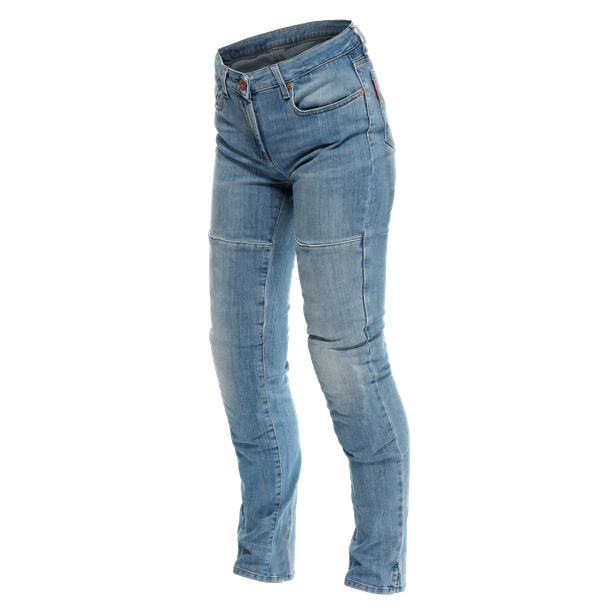 Текстильные штаны DAINESE DENIM STONE SLIM LADY TEX PANTS