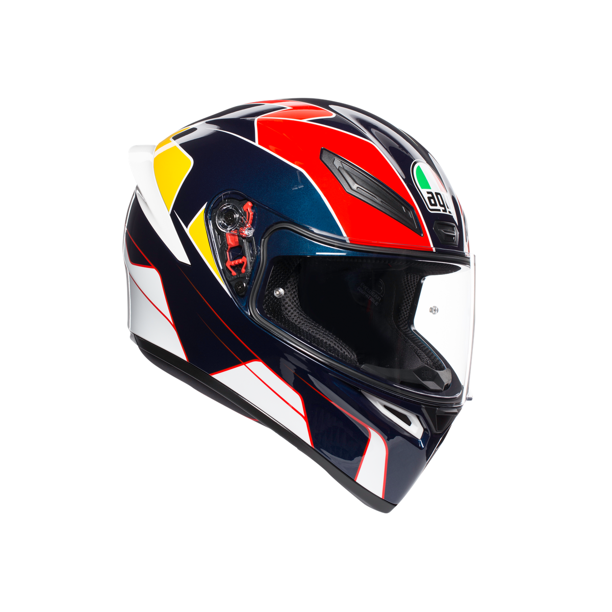 Шлем  AGV  K1 PITLANE BLUE/RED/YELLOW