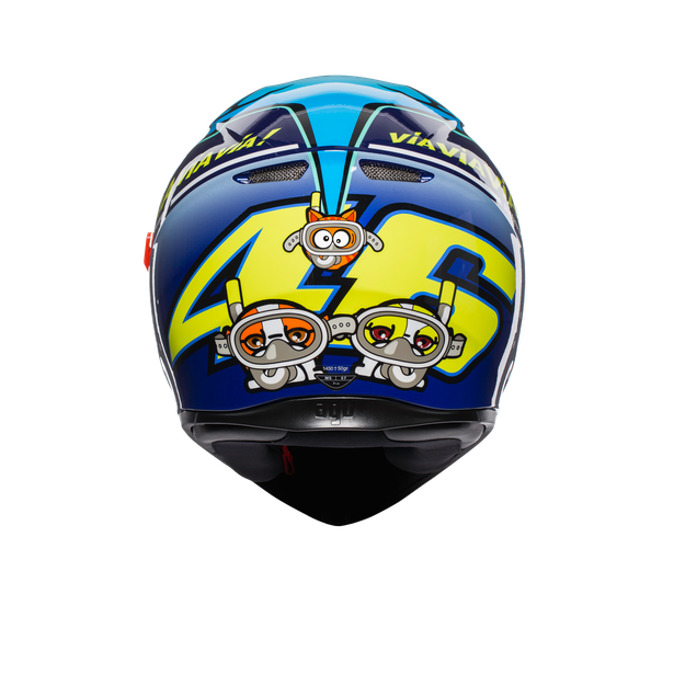 Шлем  AGV  K3 SV ROSSI MISANO 2015