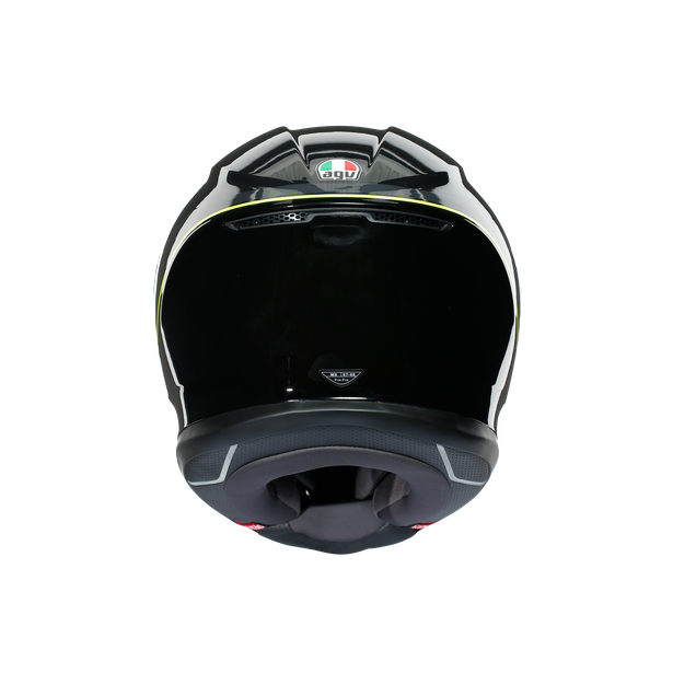 Шлем  AGV  K6 MINIMAL GUNMET/BLACK/YELLOW FL