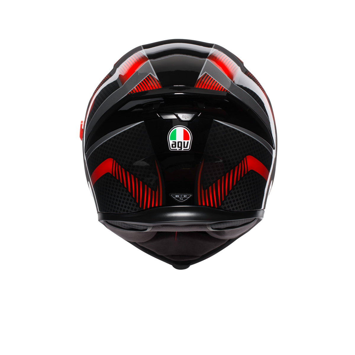 Шлем  AGV  K-5 S HURRICANE 2.0 BLACK/RED