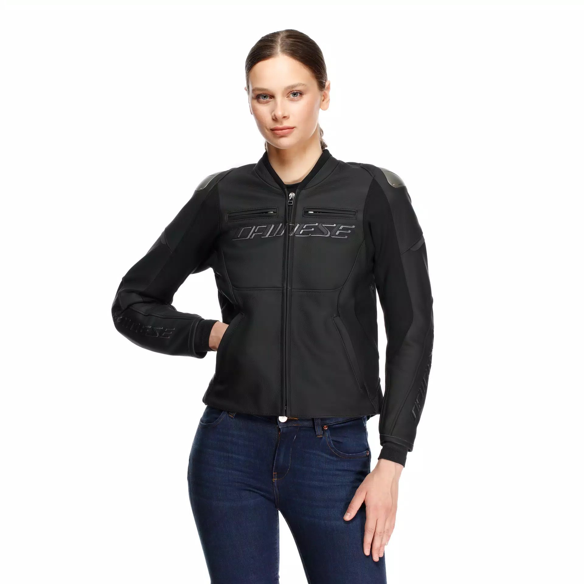 Кожаная куртка DAINESE RACING 5 PERF LEATHER JACKET WMN