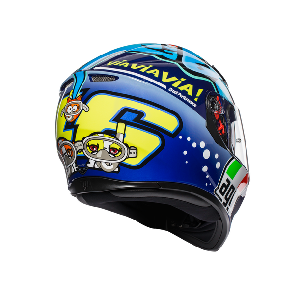 Шлем  AGV  K3 SV ROSSI MISANO 2015
