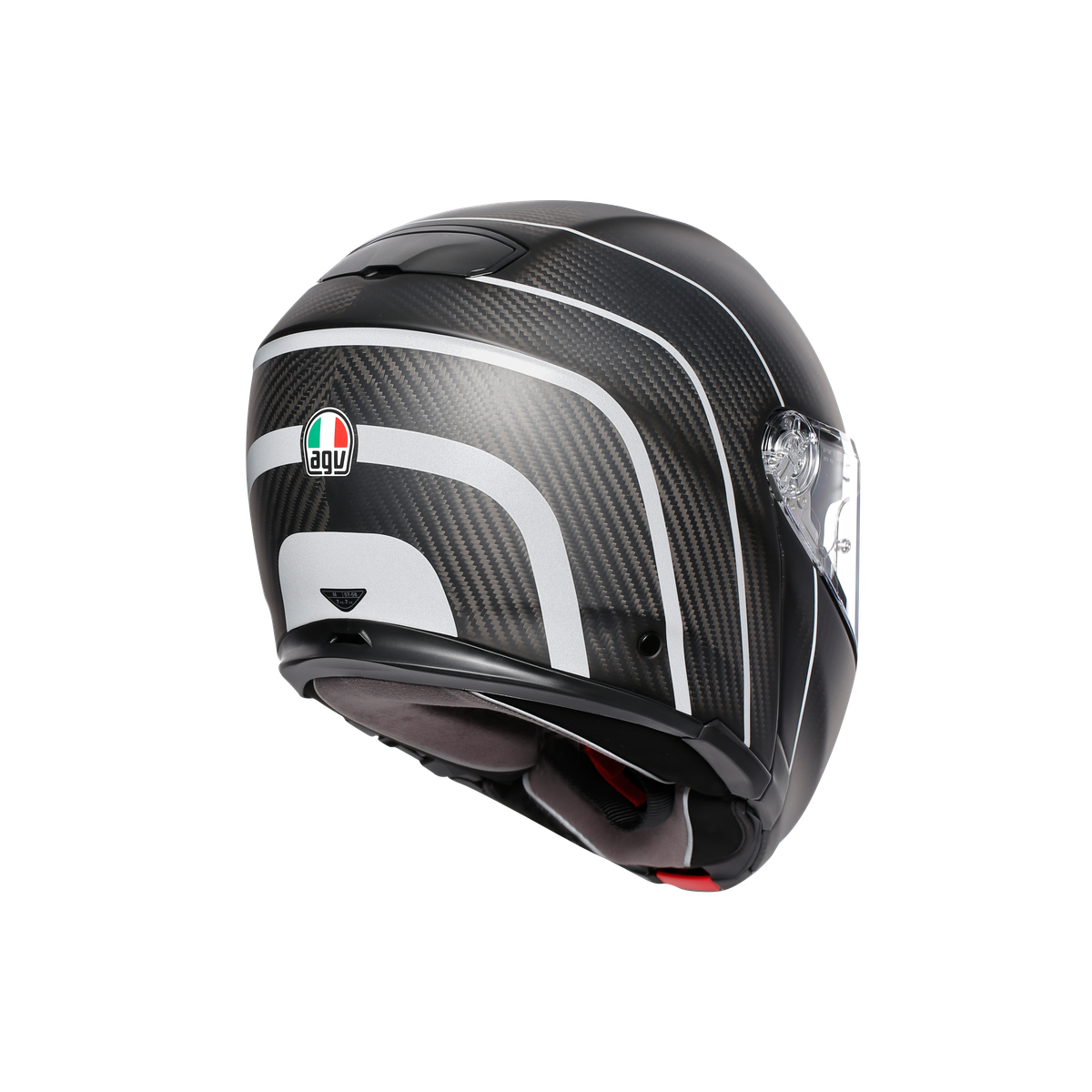 Шлем  AGV  SPORTMODULAR REFRACTIVE CARBON/SILVER