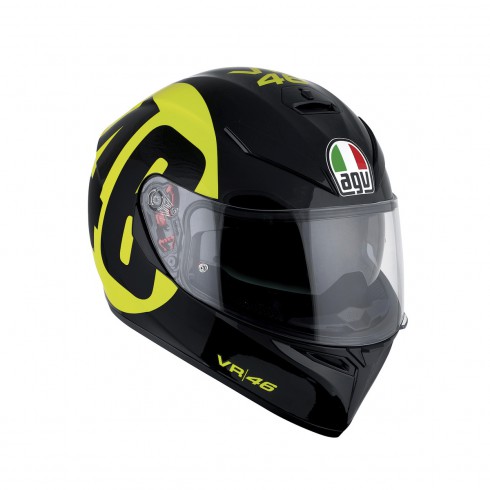 Шлем  AGV  K-3 SV BOLLO 46 BLACK/YELLOW