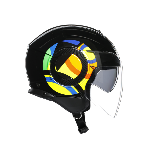 Шлем  AGV  ORBYT SUN&MOON 46 BLACK