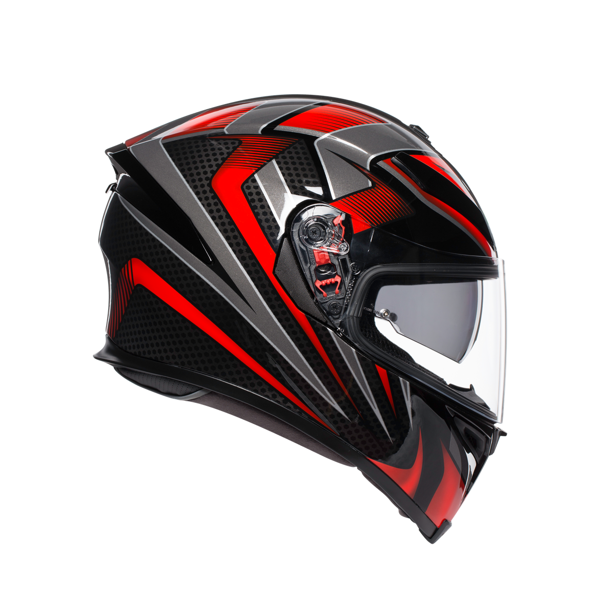 Шлем  AGV  K-5 S HURRICANE 2.0 BLACK/RED