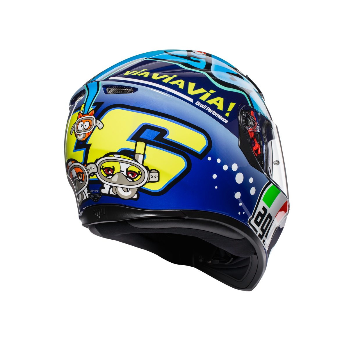 Шлем  AGV  K-3 SV ROSSI MISANO 2015