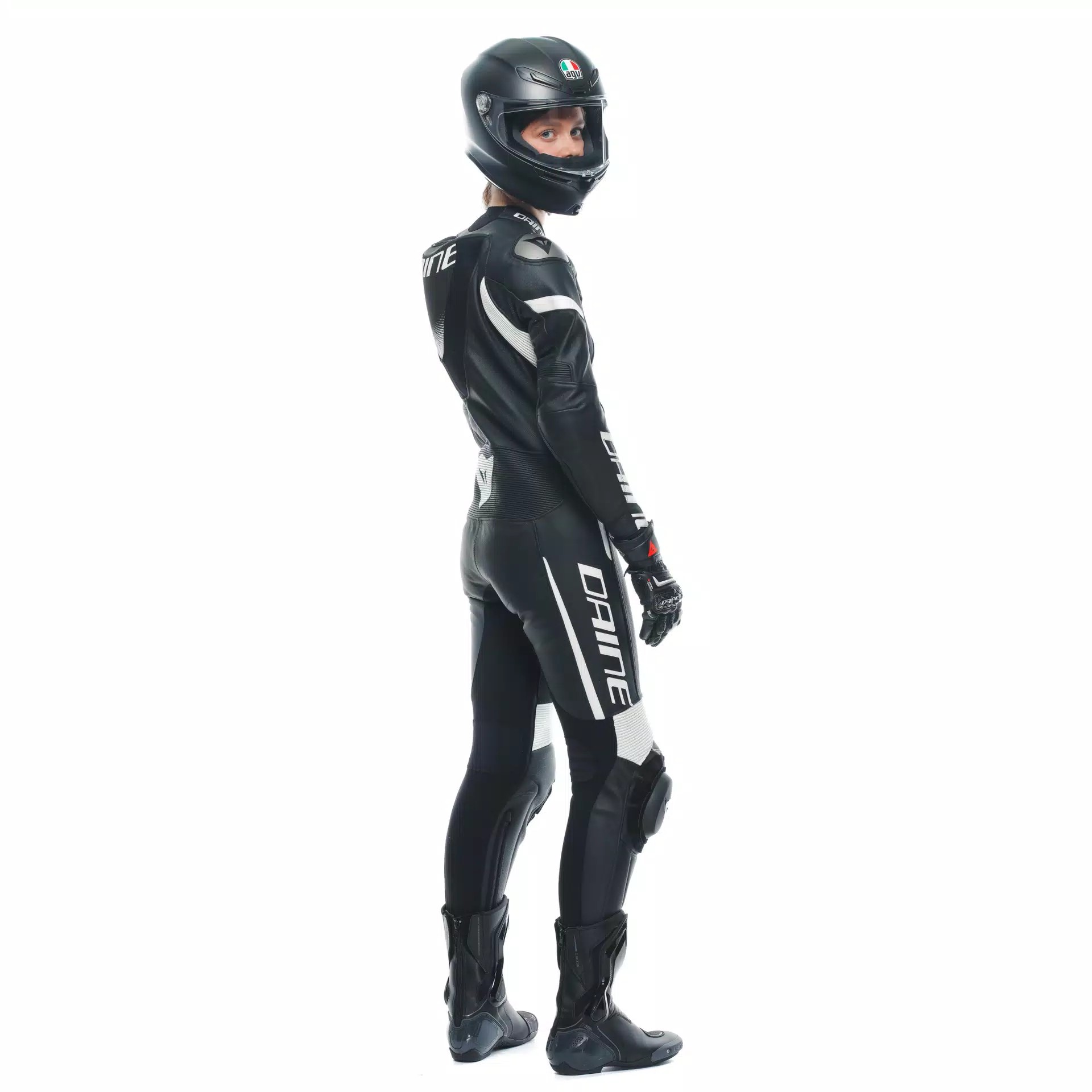 Кожаный комбинезон DAINESE GROBNIK LADY LEATHER 1PC SUIT PERF