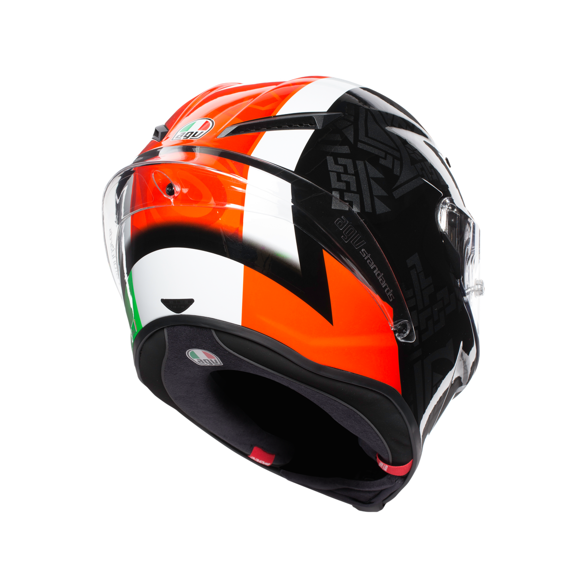 Шлем  AGV  CORSA R CASANOVA BLACK/RED/GREEN