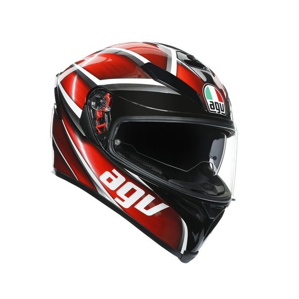 Шлем  AGV  K5 S TEMPEST BLACK/RED