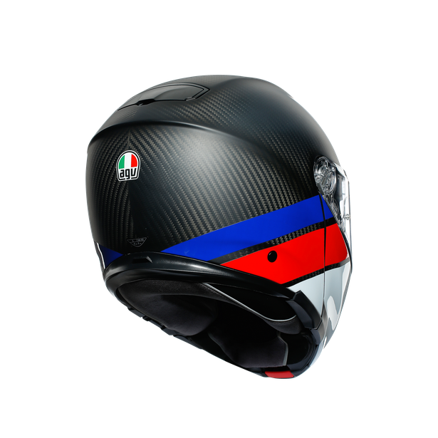 Шлем  AGV  SPORTMODULAR LAYER CARBON/RED/WHITE